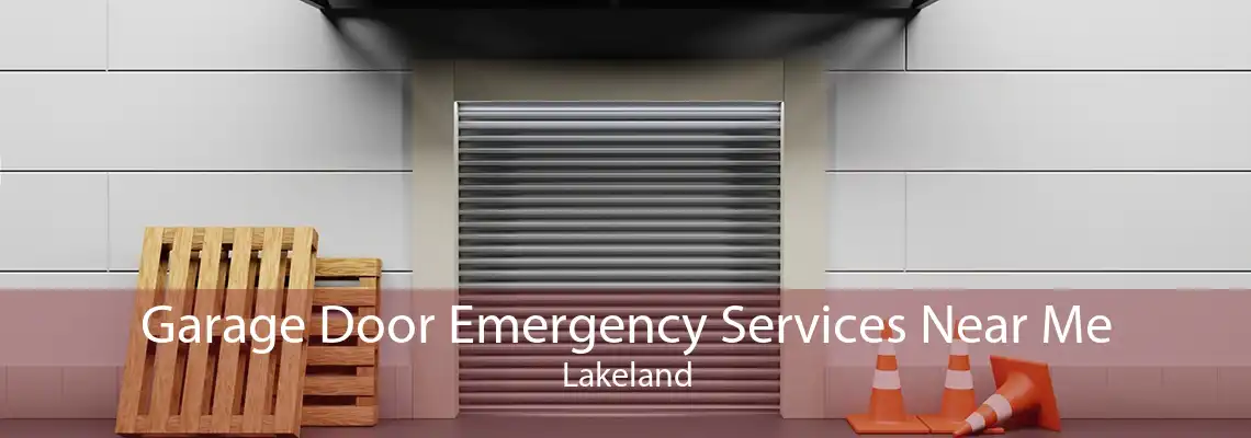 Emergency garage door repair near me